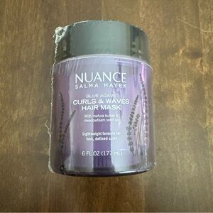 Nuance Salma Hayek Blue Agave Curls Waves Hair Mask Lightweight 6fl Oz‎ New 💜